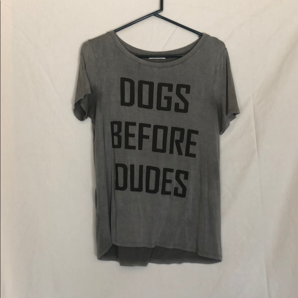 Dogs Before Dudes Tee
